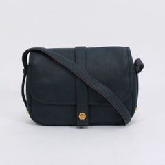 HERMES ヌメア ブッフル ネイビー ショルダーバッグ ゴールド