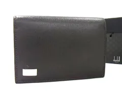 ■新品■未使用■ dunhill ダンヒル レザー パスケース カードケース 名刺入れ 定期入れ メンズ ブラック系 FJ0296