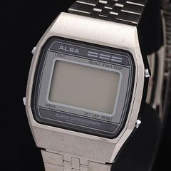 【超美品】ALBA デジタル 腕時計 アラーム・クロノグラフ SEIKO - ALBA デジタル腕時計 アラームクロノグラフ ビンテージ