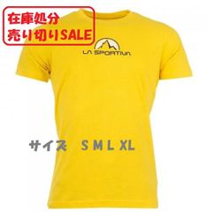 【在庫処分！無くなり次第終了！】【 即納 】 スポルティバ Footstep Tee Tシャツ ( Yellow ) | La Sportiva Footstep Tee