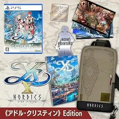 【中古】(未使用･未開封品)PS5版イース X - NORDICS - 《アドル・クリスティン》Edition