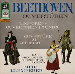 独LP Otto Klemperer, Das Philharmon Beethoven Ouverturen Leonoren-ouverturen 1, 2 Und 3 SMC80898 COLUMBIA /00260