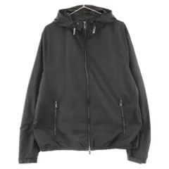EMPORIO ARMANI (エンポリオアルマーニ) フード付き ナイロンジャケット ブラック 8N1BQ0 1NZQZのサムネイル
