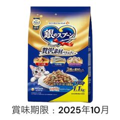 銀のスプーン　贅沢素材バラエティ　たっぷり1.1kg 【賞味期限：2025年10月】