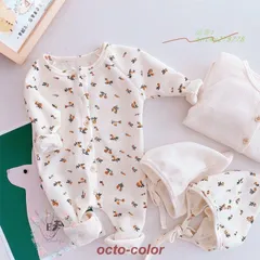 ロンパース ベビー服 女の子 0-2歳 子供服 男の子 カバーオール コットン ギフト 綿 パジャマ 部屋着 ルームウェア 新生児春秋 赤ちゃん 長袖 出産祝い 可愛い ant4y278778