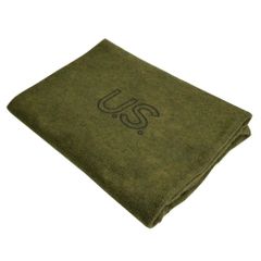 米軍放出品 ROTHCO U.S.ロゴODウールブランケット ミリタリー毛布 米軍放出品 ROTHCO U.S.ロゴODウールブランケット ミリタリー毛布