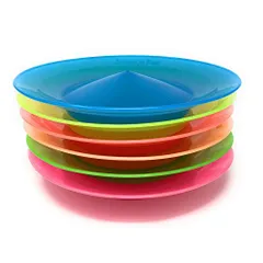 【数量限定】皿回し【スピンクル】6枚セット（棒付）JUGGLE 4 FUN 【赤・青・黄・ピンク・緑・オレンジ】