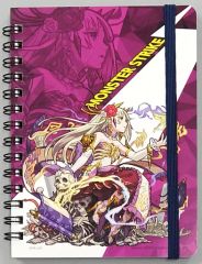 [중고] 노트 메모장 무칙천 링 노트 [이치 반 쿠지 몬스터 스트라이크 vol.6] F상
