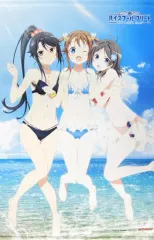 【中古】タペストリー 明乃＆ましろ＆もえか B2タペストリー 「ハイスクール・フリート 5.1ch Blu-ray Disc BOX」 ゲーマーズ購入特典
