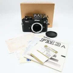 ★良品★ Nikon FM3A ブラック #2104 Nikon FM3A Black - 三葉堂寫眞機店オンラインストア