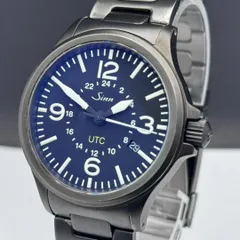 【中古】 Sinn 856　期間限定お値下げ中！ Sinn/ジン】 856 UTC GMT 腕時計 ステンレススチール/レザー 自動巻き