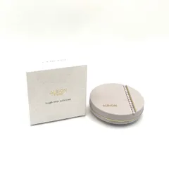 ほぼ未使用 アルビオン スタジオ タフウェア ソリッド ファンデーション 020 ピンクベージュ 9.5g ケース付き ALBION【メール追跡便対応】