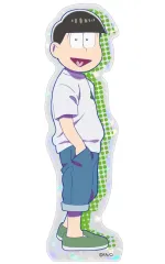 【中古】アクリルスタンド・アクリルパネル チョロ松 どこスタ(ホログラムver.) 「おそ松さん」