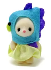 【中古】おもちゃ シルクネコの赤ちゃん 赤ちゃんコレクション～ゆめいろパレードシリーズ～ 「シルバニアファミリーキラキラくじ～ゆめいろパレード～」 F賞