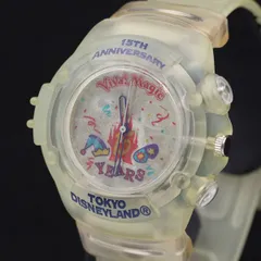 TDL 腕時計 15周年 グランドフィナーレ 東京ディズニーランド開園15周年記念腕時計