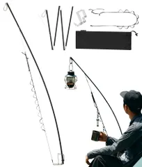 新品 TOKYO CRAFTS サンセットハンガー ランタンスタンド ランタンポール 無段階調整 高さ調整 打ち込み 軽量 LEDランタン専用 (ブラック/TC-025)