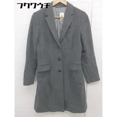 ■ THE SUIT COMPANY ザ スーツカンパニー 長袖 コート サイズ36 グレー レディース  【1109140016991】
