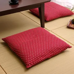 座布団　10枚セット　カバー付　ほぼ未使用 futon_yml-9z10-