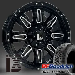 デリカ D5 RAV4 エクストレイル CX5 CX8 17インチ LEXXEL Balano バレーノ BF グッドリッチ トレイルテレーン T/A 245/65R17 235/65R17のサムネイル
