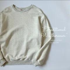 Traditional Weatherwear / ビッグシルエット　クルーネック　スウェット