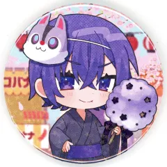 【中古】バッジ・ピンズ 志麻(SD/綿菓子・お面) 缶バッジ(ホロ) 「浦島坂田船 Spring Tour 2024 ～四春祭～」 缶バッジくじ景品