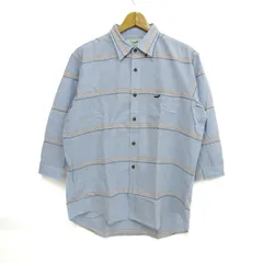 クロコダイル 長袖シャツ トップス 七分袖 ジャパンファブリック メンズ Lサイズ 水色 CROCODILE 【中古】のサムネイル