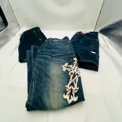 【❗️✨カジュアルに映える✨❗️】Just Cavalli✨RED PEPPER ✨デニムパンツ👖3本セット❗️