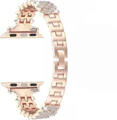 アップルウォッチ バンド ジュエリーセット ステンレスタイプ 替えベルト 42/44/45/49mm