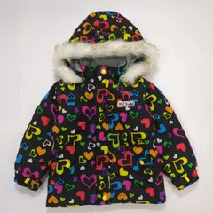 ジュニア スキーウェア ジャケット ブラック 100cm