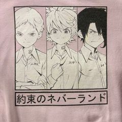 約束のネバーランド レアプリント スウェット サイズM GILDAN HEAVY BLEND 汚れ 07081109 871