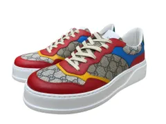 GUCCI (グッチ) ローカット スニーカー GGスプリーム シューズ 厚底