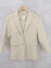 ◇ BALLSEY ボールジー シングル 2B 長袖 ジャケット ベージュ レディース 【中古】 【1002801076481】