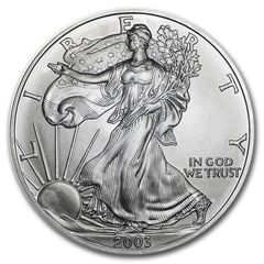 2006年 アメリカン・イーグル 1オンス銀貨 プルーフ（Wミントマーク付