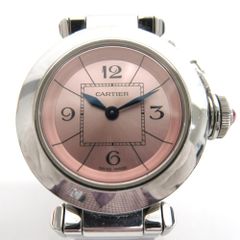 KR2320223 カルティエ 腕時計 ミスパシャ W3140008 ピンク系文字盤 レディース CARTIER 中古