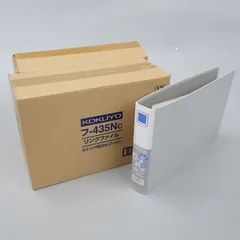 未使用品 KOKUYO コクヨ リングファイル フ-435Nc 9冊セット A4-E・2穴 リング内径30mm 書類整理 事務用品 オフィス用品#14634