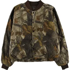古着 90年代 リバティ LIBERTY 迷彩柄 リアルツリーカモ 中綿入り ブルゾン メンズXL相当 ヴィンテージ/eaa510444