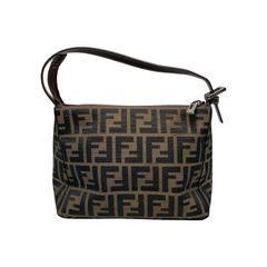 フェンディ FENDI ハンドバッグ ズッカ柄 ミニバッグ キャンバス/レザー レディース