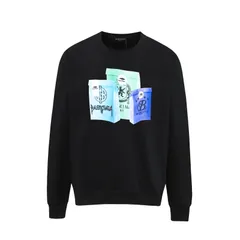 Balenciaga パリセーガ ロゴプリント スウェットシャツ [本日特価|新品未使用品]-WT0輸入