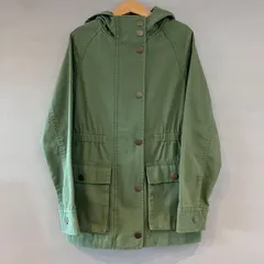GAP Kids ギャップ キッズ モッズコート フーディージャケット ミドル丈 オリーブグリーン キッズ ジュニア 130cm