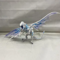 青眼の亜白龍　可動フィギュア　ブルーアイズオルタナティブホワイトドラゴン　遊戯王 Vulcanlog 013 遊☆戯☆王リボ ブルーアイズ・オルタナティブ