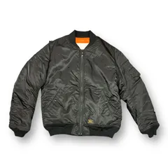 WTAPS 14AW MA-1 JACKET. NYLON. TWILL フライト ボンバージャケット ミリタリーブルゾン ダブルタップス 142GWDT-JKM04  ブラック L  64178Aのサムネイル