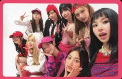 【中古】コレクションカード(女性) TWICE/集合(9人)/裏面ピンク/CD「STRATEGY」(Step 2 ver.)予約特典フォトカード