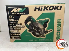 ♪【未使用品】HiKOKI CD3607DA(NN) コードレスチップソーカッタ チップソー付 電池・充電器なし ハイコーキ【新古品】【中古】のサムネイル