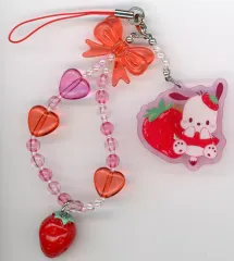 【中古】ストラップ ポチャッコ 「サンリオキャラクターズ いちご新聞50周年シリーズ シークレットストラップ」