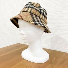 BURBERRY・バーバリーブルーレーベル・帽子ハット・ノバチェック