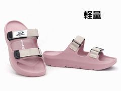 レディース シャワーサンダル PIKO サンダル 2025 ピンク 軽量 ピコ サンダル 二 本ベルトサンダル