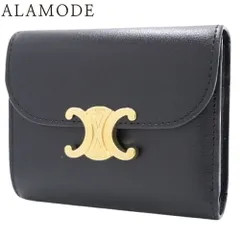 未使用級✨付属品完備✨CELIN財布　スモール　トリフォールド　ウォレット　黒色 セリーヌ CELINE スモール トリフォールドウォレット 財布