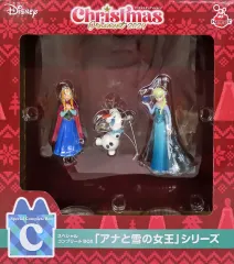 【中古】置物・装飾品 C.アナと雪の女王シリーズ スペシャルコンプリートBOX 「Happyくじ ディズニー クリスマスオーナメントくじ2024」 スペシャルコンプリートBOX賞