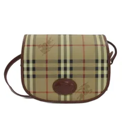 ★美品★バーバリー　ショルダーバッグ　ノバチェック　メンズ　レディース BURBERRY】バーバリー ショルダーバッグ ノバチェック