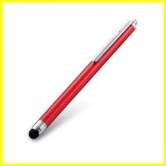 【在庫処分】P-TPC02RD レッド iPhone/iPad/Android 軽いタッチの超感度タイプ スタイラスペン タッチぺン エレコム